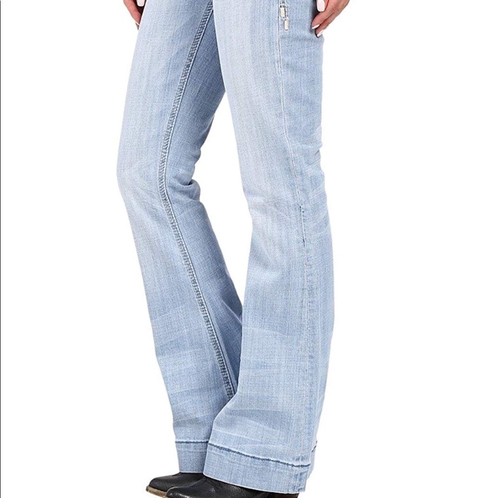 Rock & Roll Cowgirl Trouser Jean, Long XL 26x36